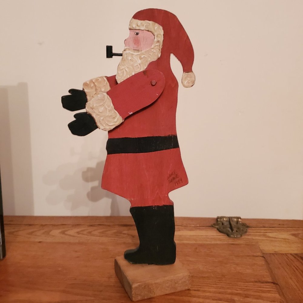 Nancy Thomas handpainted/signed Santa 1989